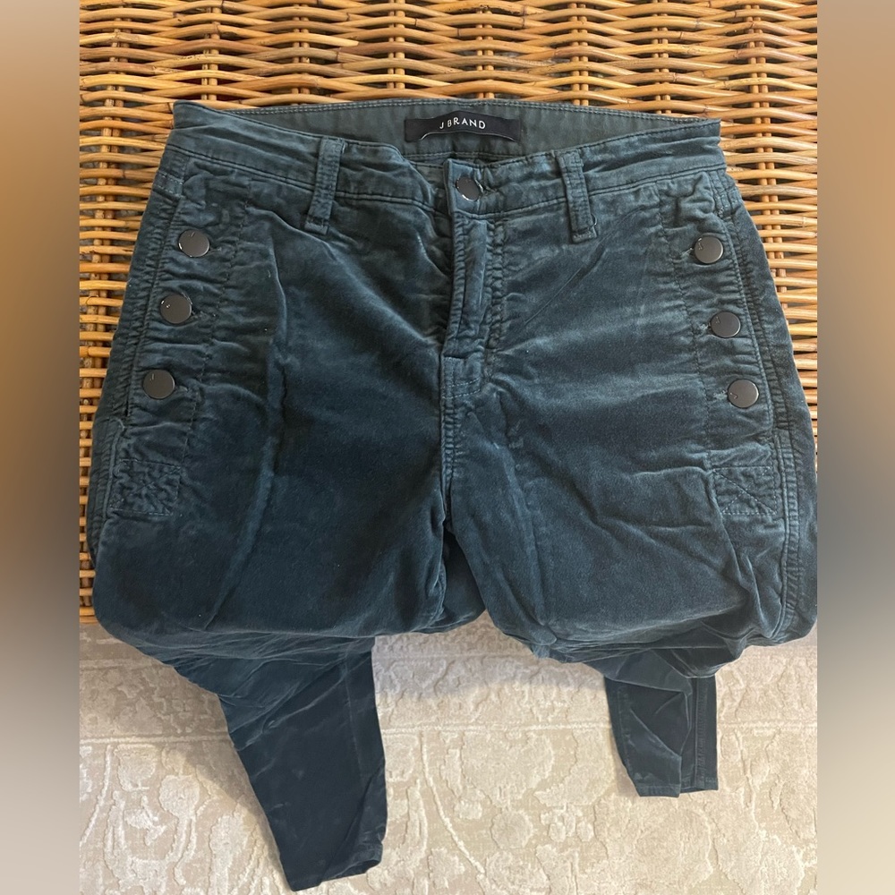 Velvety jbrand mid rise pants